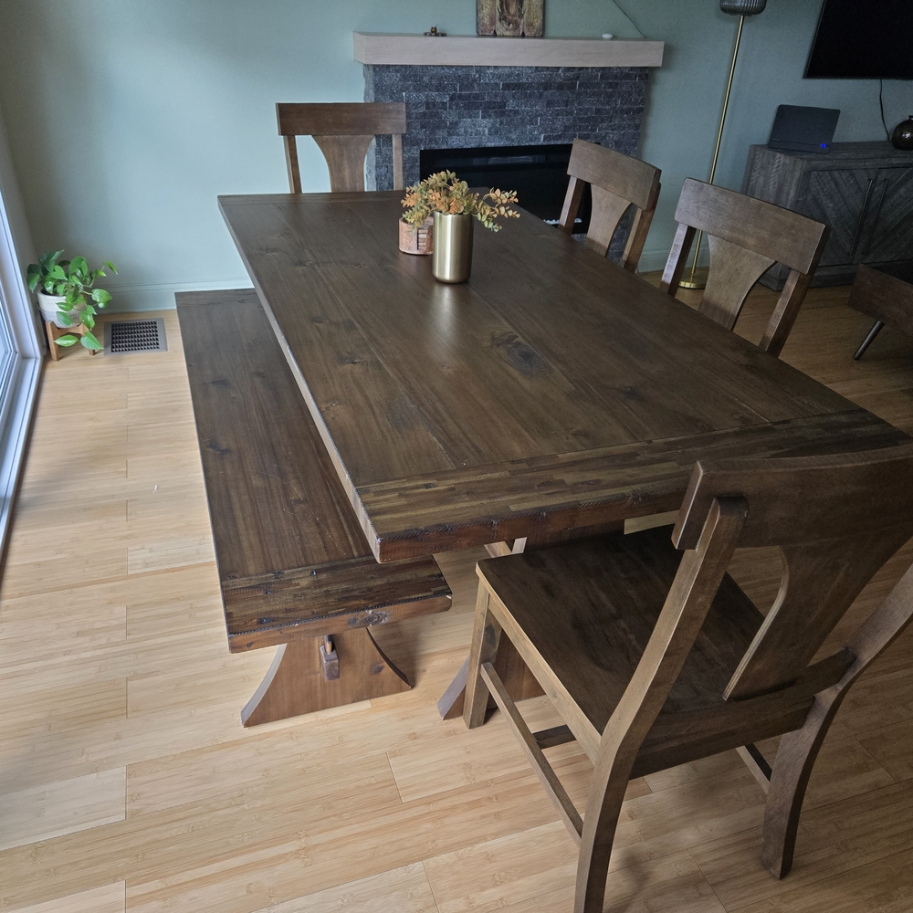 Cost Plus World Market Walnut Dining Set